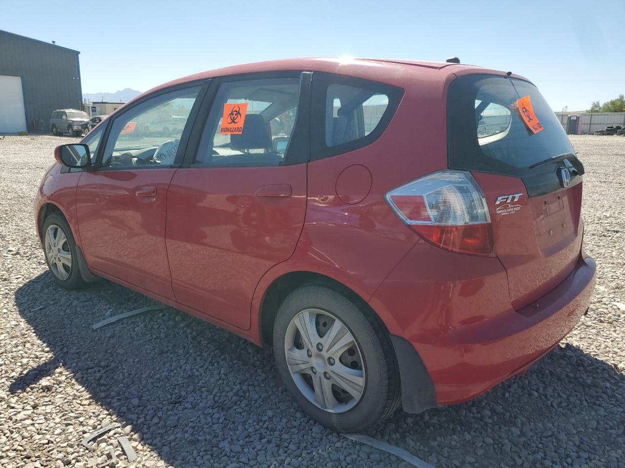 2013 Honda Fit VIN JHMGE8H37DC047512 Copart auction photo, mechanical damage thumbnail 2