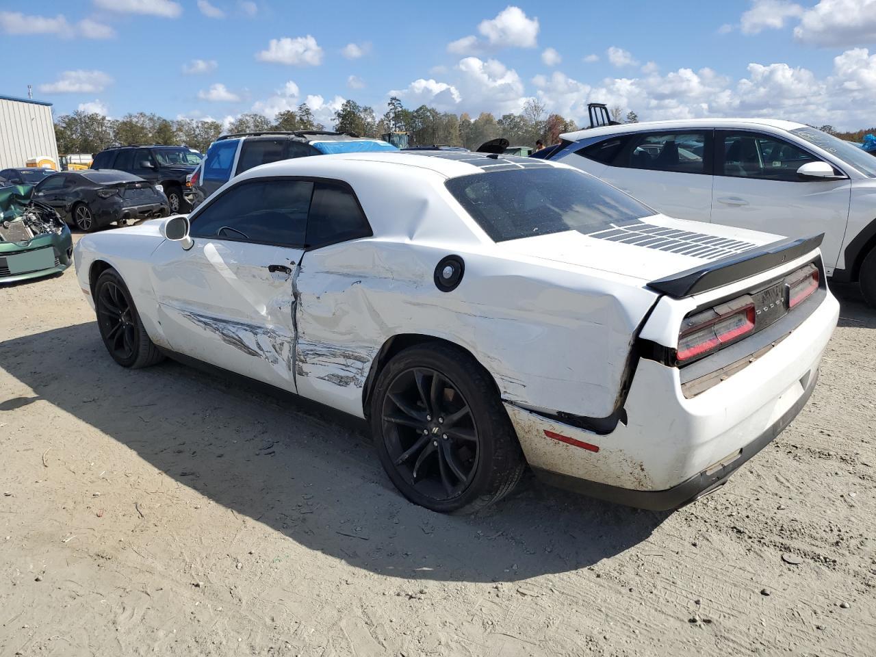 2017 Dodge Challenger VIN 2C3CDZAG4HH531764 Copart auction photo, side / rear end damage thumbnail 2