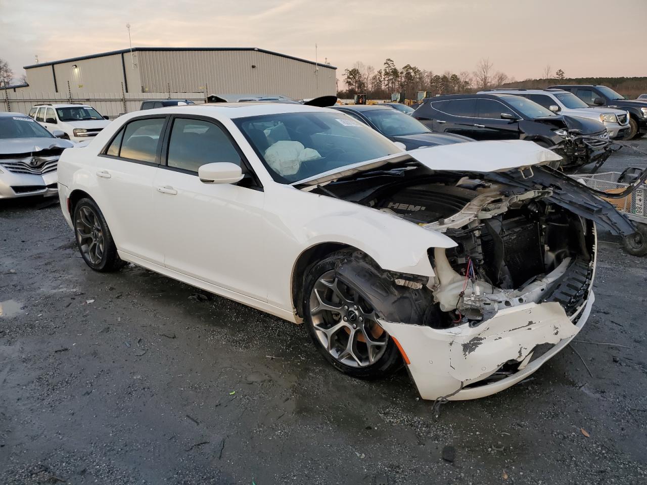 2016 Chrysler 300 VIN 2C3CCABT4GH295776 Copart auction photo, front end damage thumbnail 4