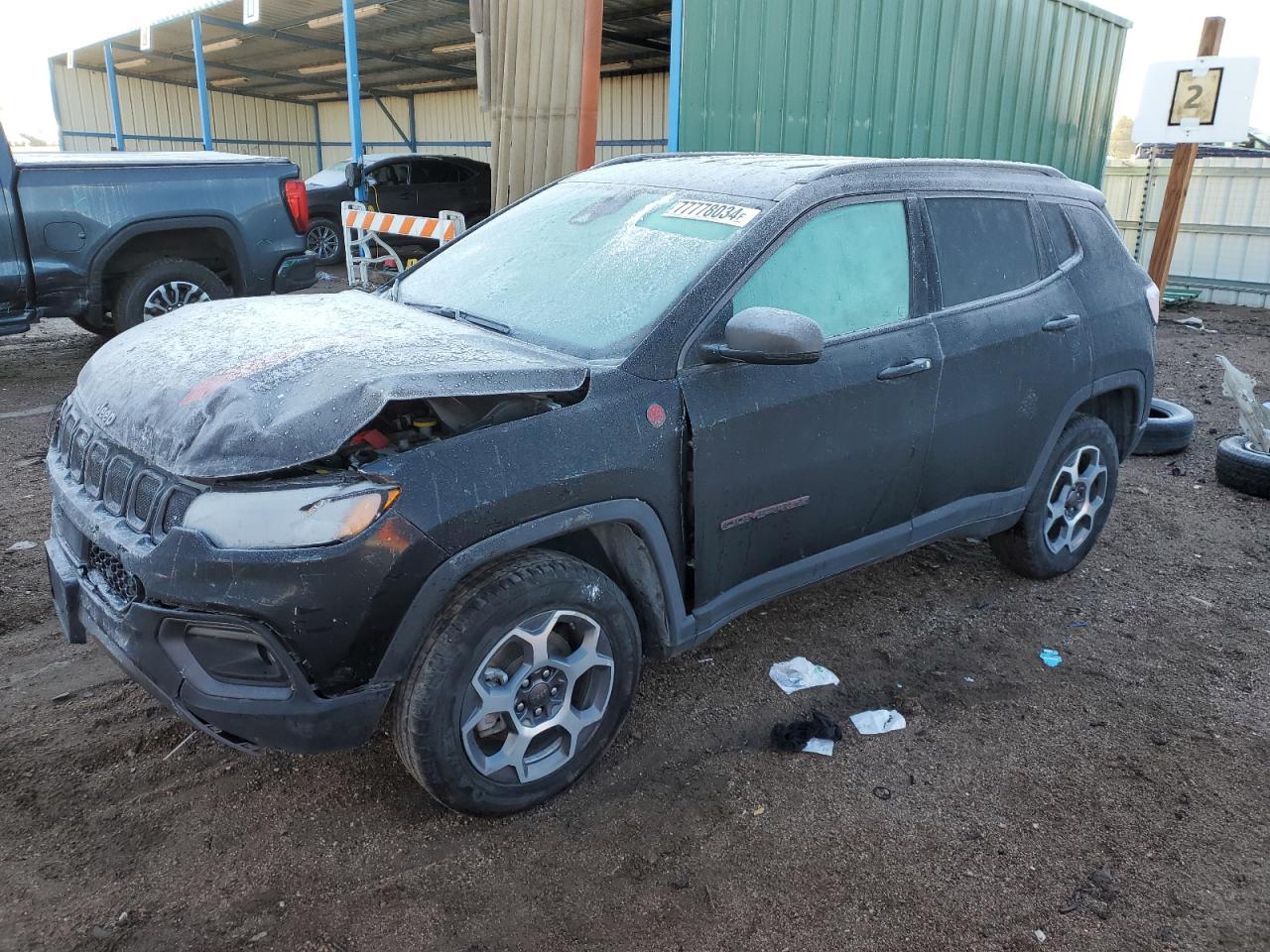 2022 Jeep Compass VIN 3C4NJDDB7NT130485