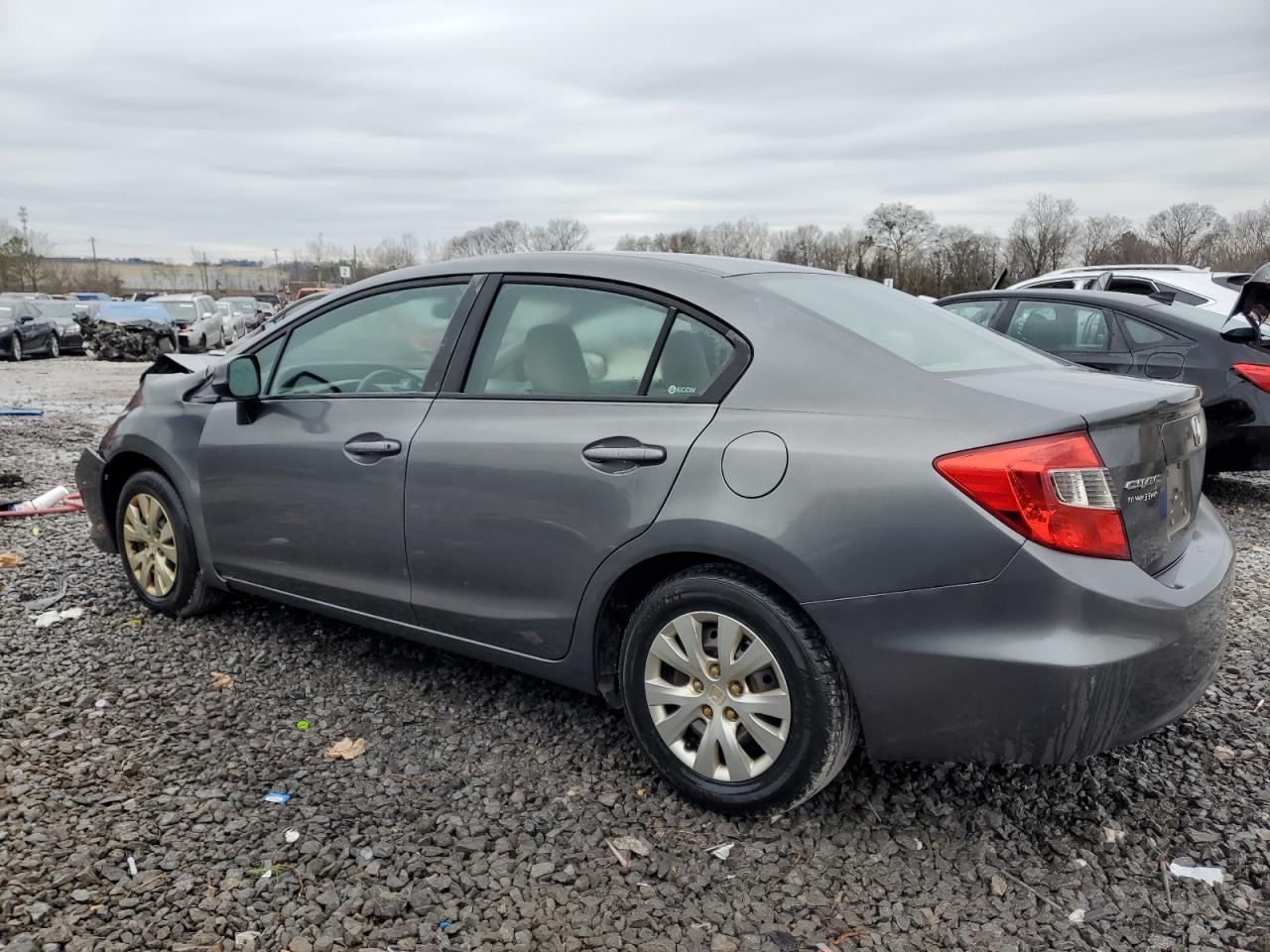 2012 Honda Civic VIN 19XFB2F52CE007806 Copart auction photo, front end damage thumbnail 2