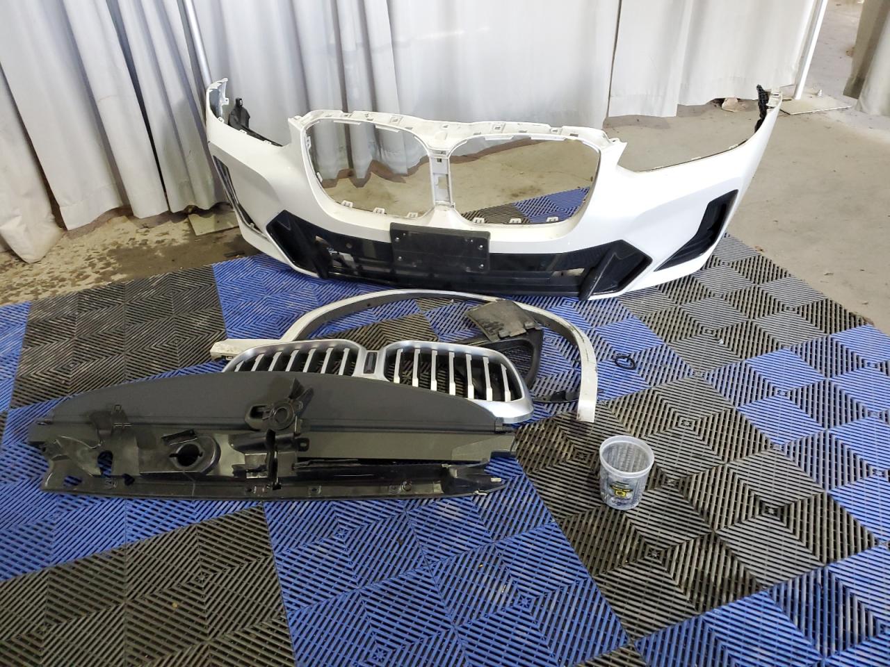 2024 BMW X3 VIN 5UX53DP03R9W57506 Copart auction photo, front end / side damage thumbnail 13