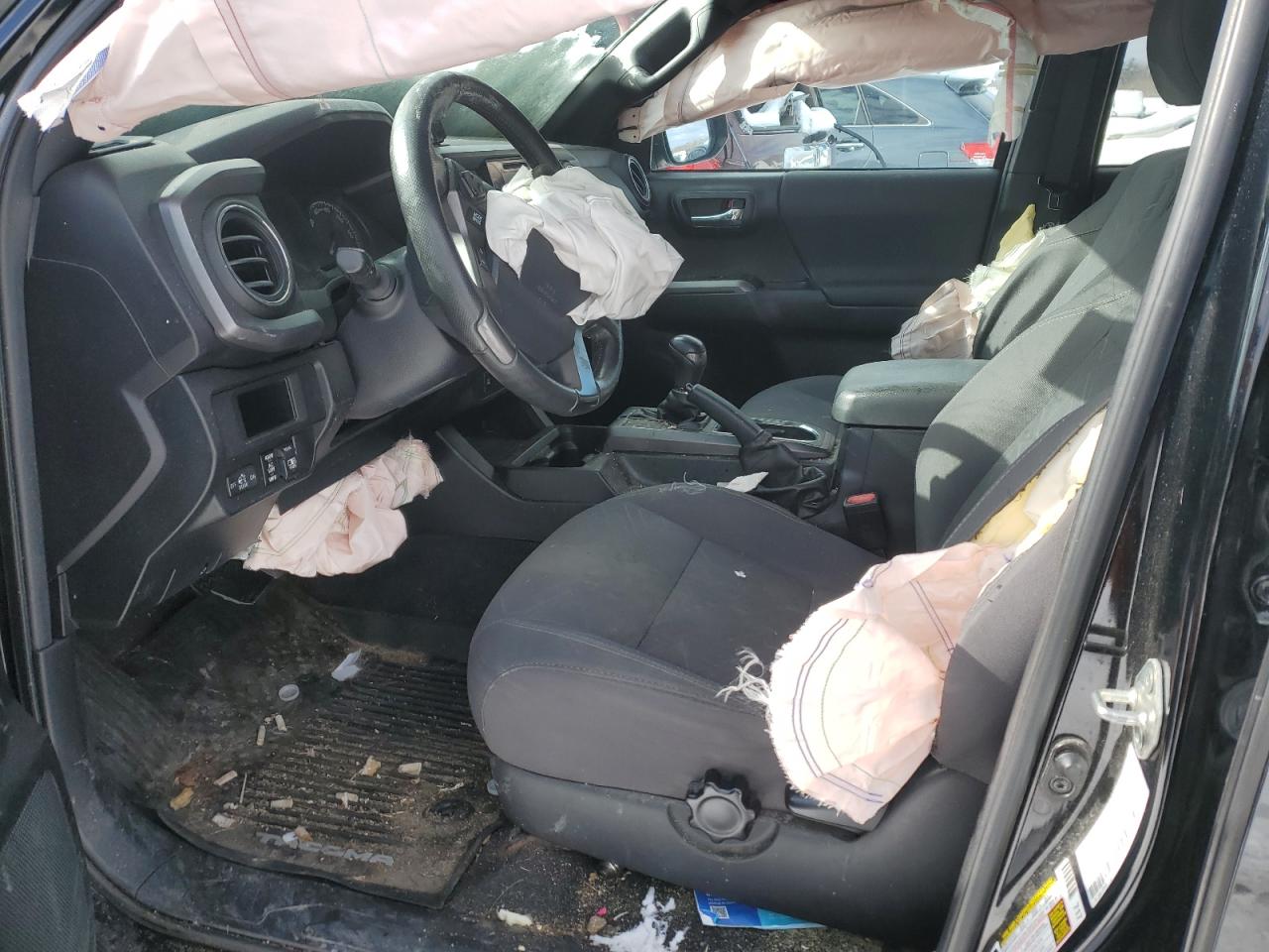 2017 Toyota Tacoma VIN 3TMDZ5BN9HM014775 Copart auction photo, front end damage thumbnail 7