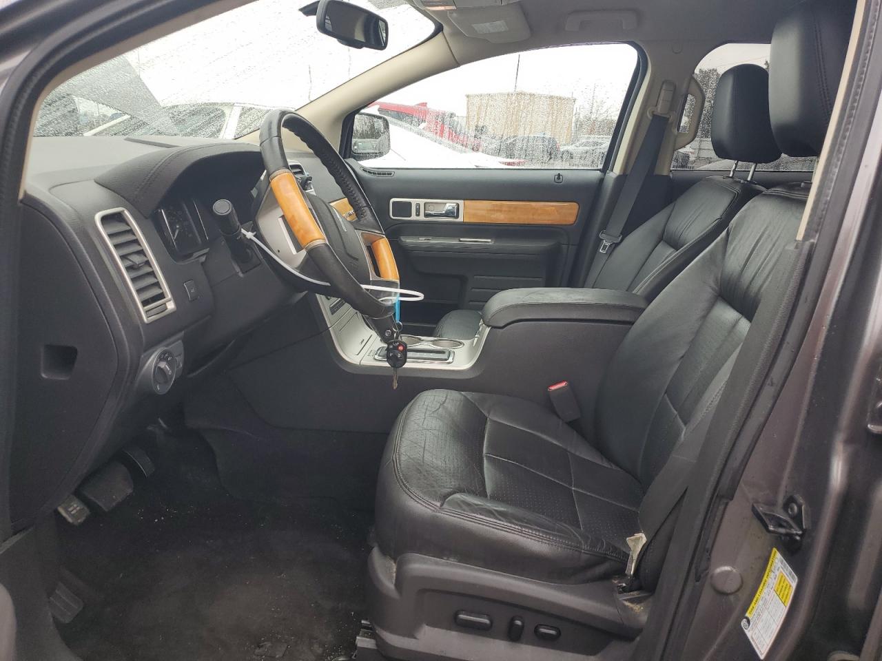 2010 Lincoln MKX VIN 2LMDJ8JC9ABJ25181 Copart auction photo, front end / side damage thumbnail 7