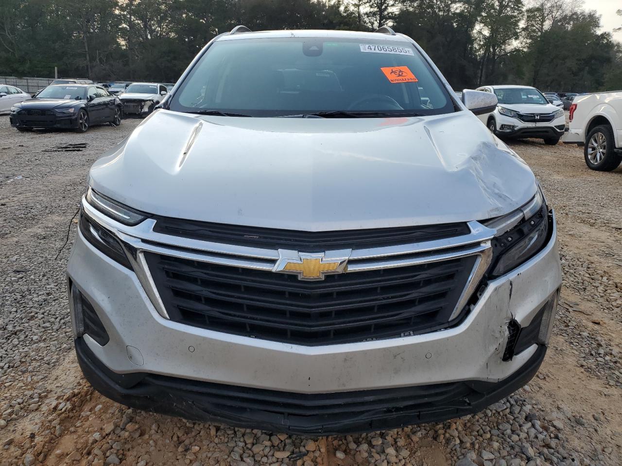 2022 Chevrolet Equinox VIN 3GNAXKEV6NL254023 Copart auction photo, side damage thumbnail 5