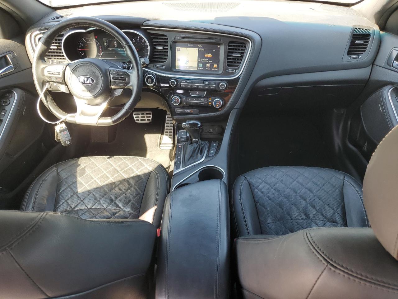 2015 KIA Optima VIN 5XXGR4A65FG454363 Copart auction photo, rear end damage thumbnail 8