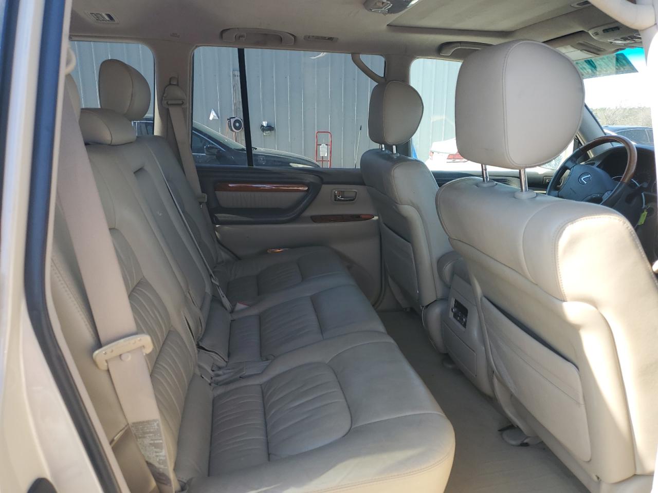2004 Lexus LX VIN JTJHT00W743547721 Copart auction photo, front end damage thumbnail 11
