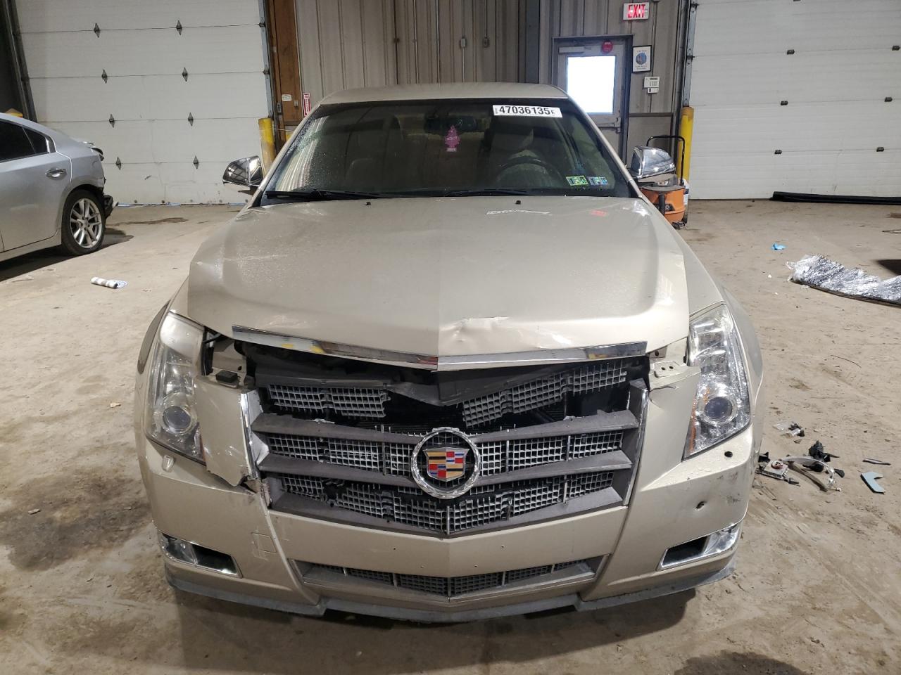 2008 Cadillac CTS VIN 1G6DF577780128590 Copart auction photo, front end damage thumbnail 5