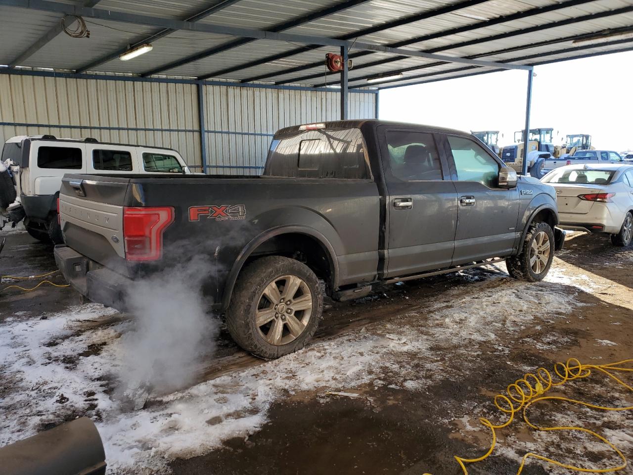 2017 Ford F-150 VIN 1FTFW1EG1HFA48507 Copart auction photo, front end damage thumbnail 3