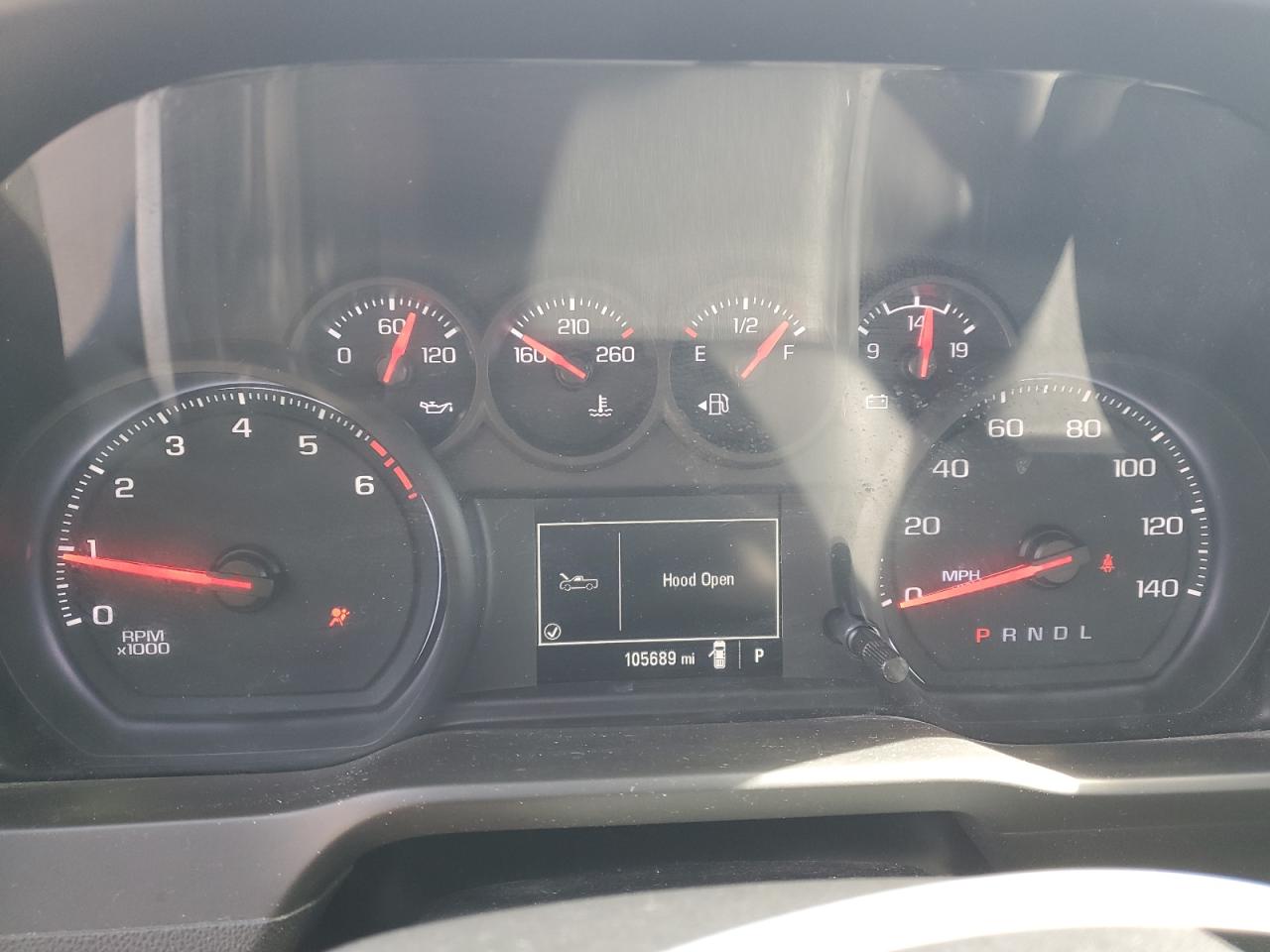 2020 Chevrolet Silverado VIN 3GCNWAEH5LG217679 Copart auction photo, front end / rear end damage thumbnail 9
