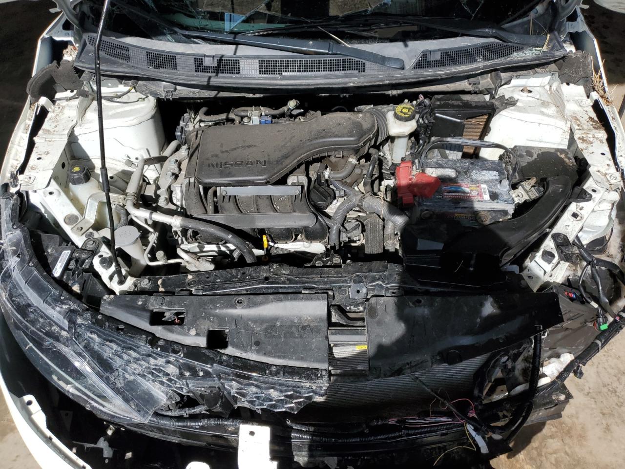 2017 Nissan Rogue VIN JN1BJ1CP1HW002288 Copart auction photo, rollover damage thumbnail 12