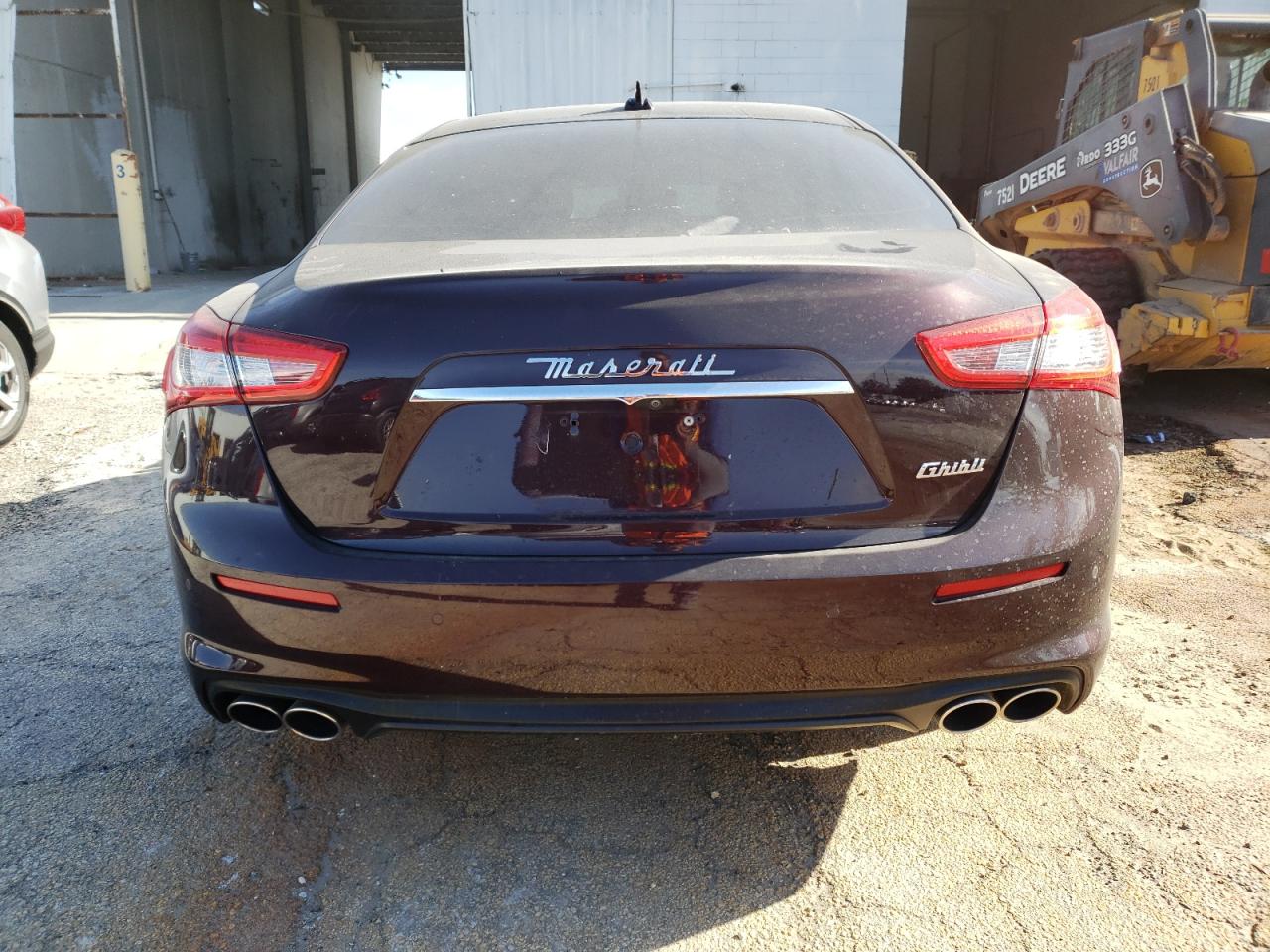 2020 Maserati Ghibli VIN ZAM57XSA5L1349813 Copart auction photo, front end damage thumbnail 6