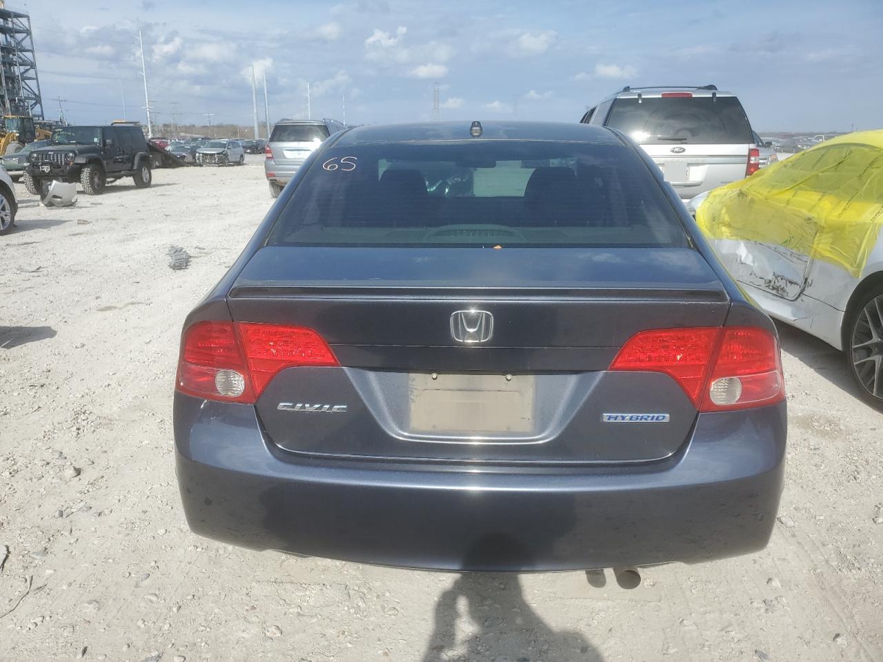 2008 Honda Civic VIN JHMFA36278S020682 Copart auction photo, front end damage thumbnail 6