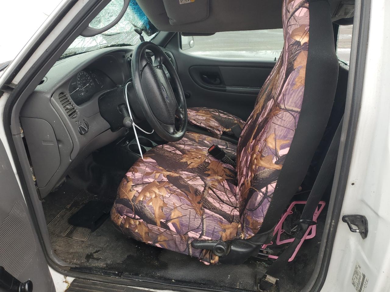 2003 Ford Ranger VIN 1FTYR10U23PA80978 Copart auction photo, front end / top/roof damage thumbnail 7