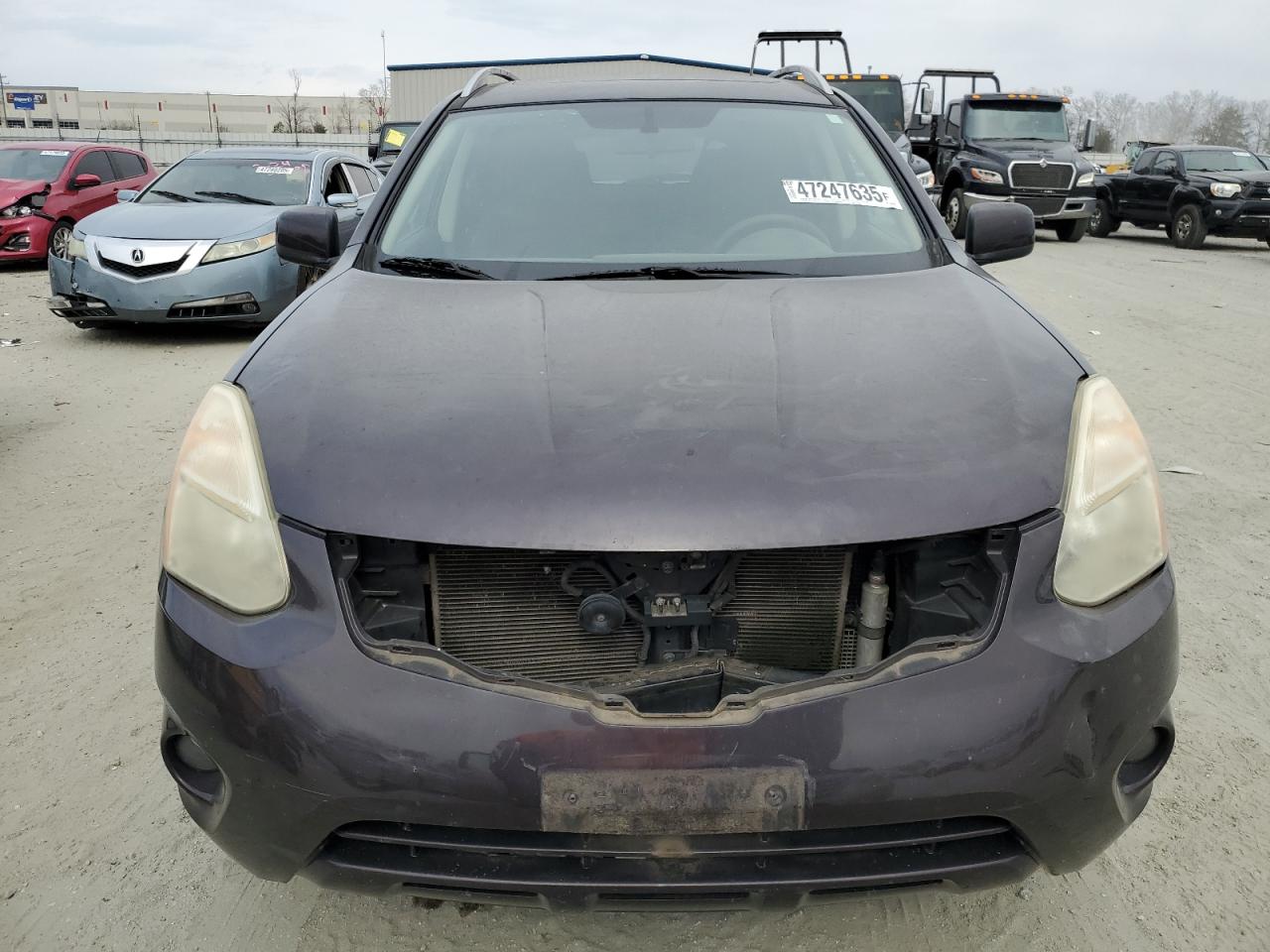 2013 Nissan Rogue VIN JN8AS5MV3DW610404 Copart auction photo, front end damage thumbnail 5