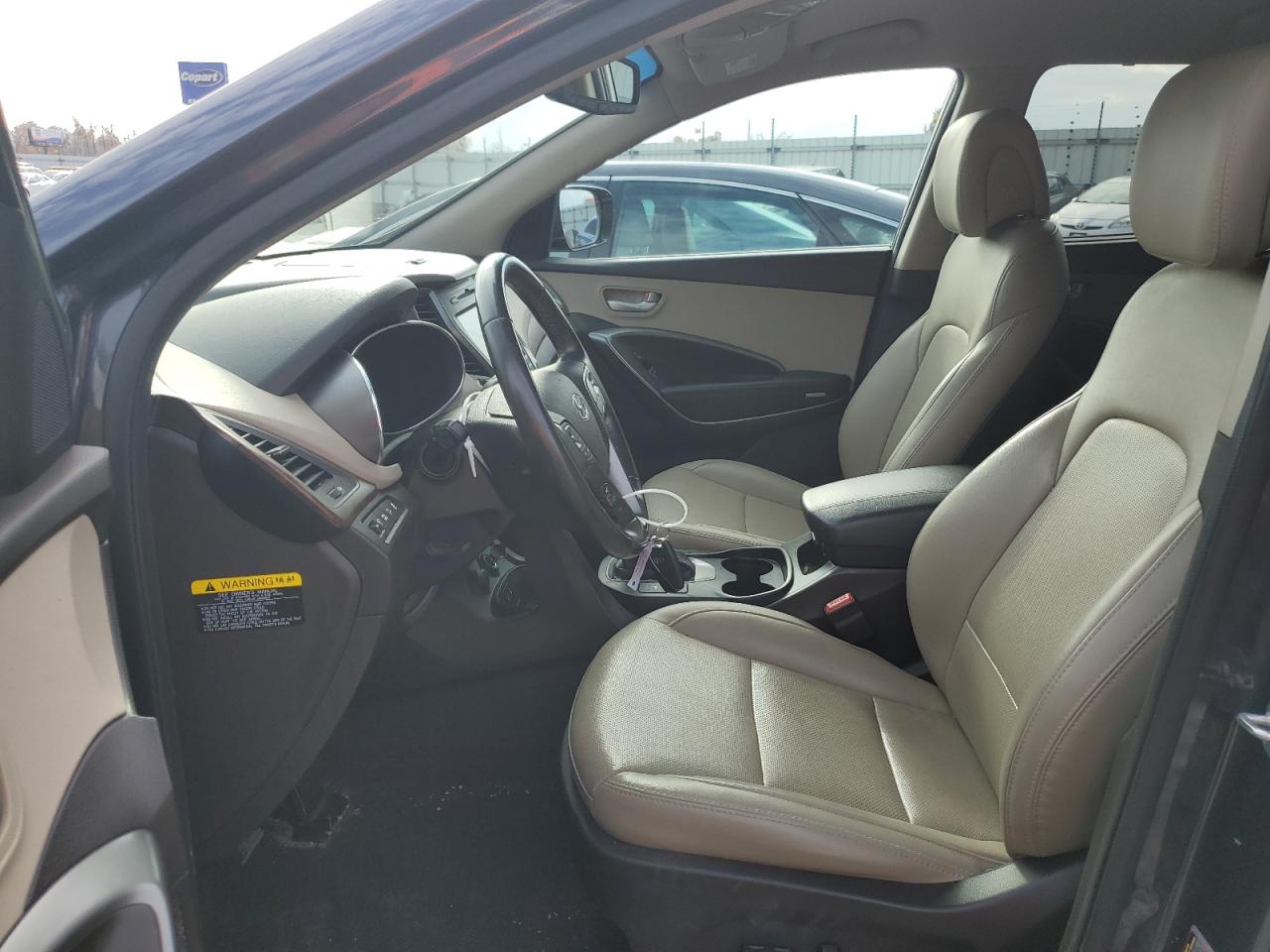 2018 Hyundai Santa Fe VIN 5NMZU3LB6JH083610 Copart auction photo, hail damage thumbnail 7