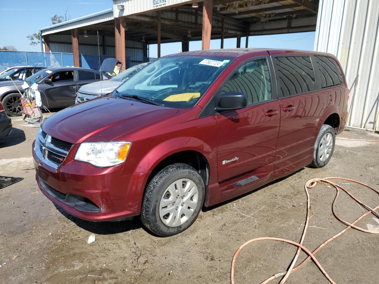 2018 Dodge Caravan VIN 2C7WDGBG6JR231948