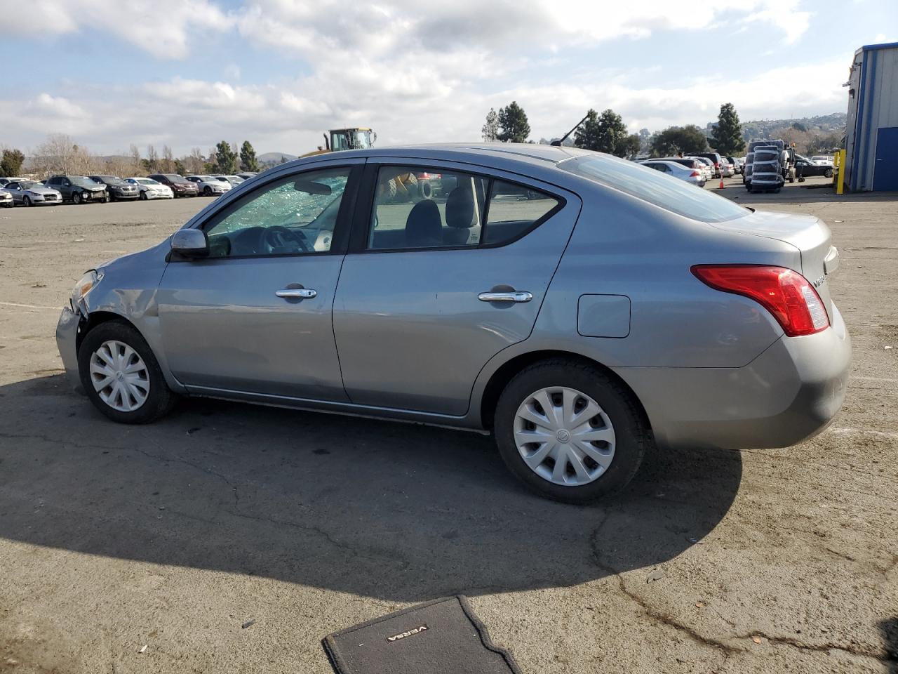 2012 Nissan Versa VIN 3N1CN7AP9CL836371 Copart auction photo, front end / side damage thumbnail 2