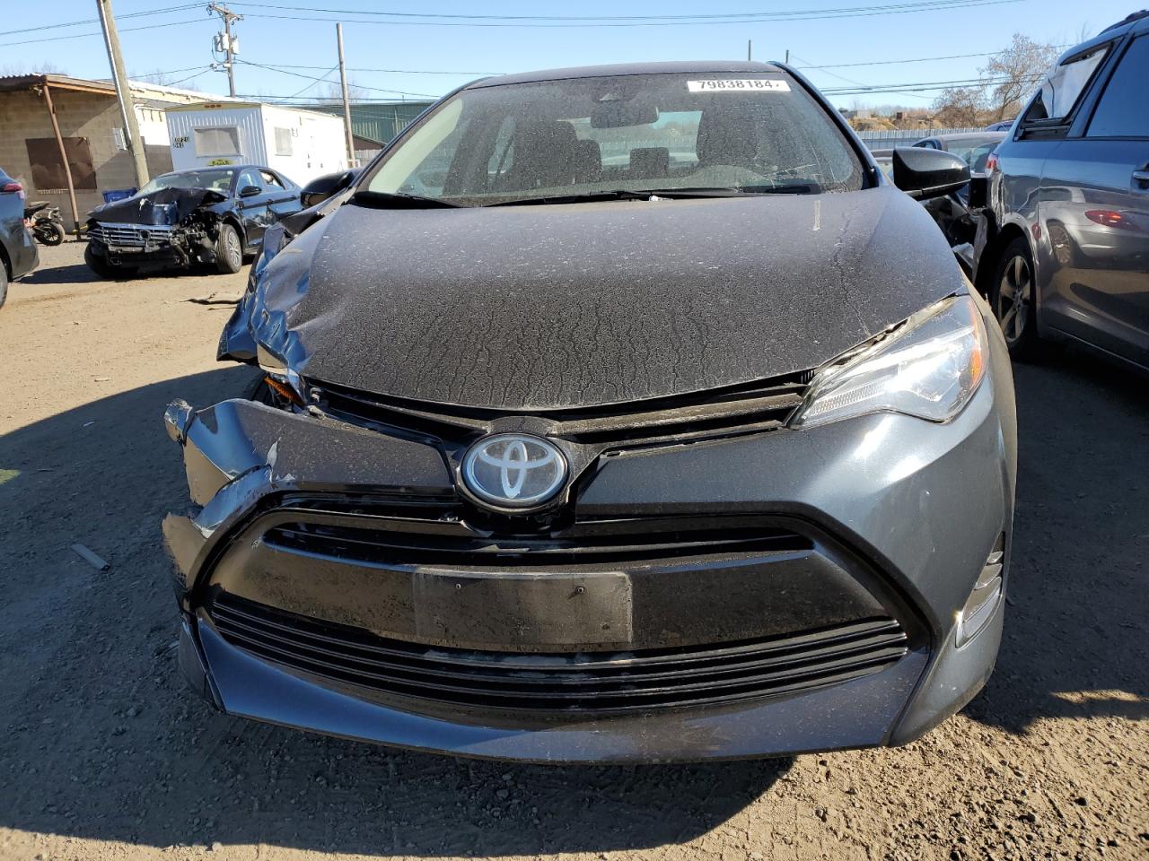 2017 Toyota Corolla VIN 2T1BURHE8HC866841 Copart auction photo, front end damage thumbnail 5