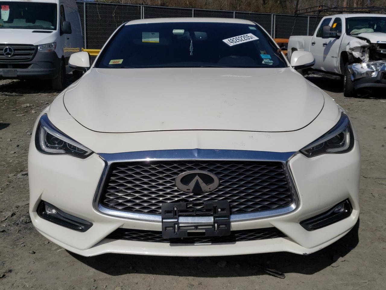 2017 Infiniti Q60 VIN JN1EV7EL4HM551316 Copart auction photo, vandalism / rear end damage thumbnail 5