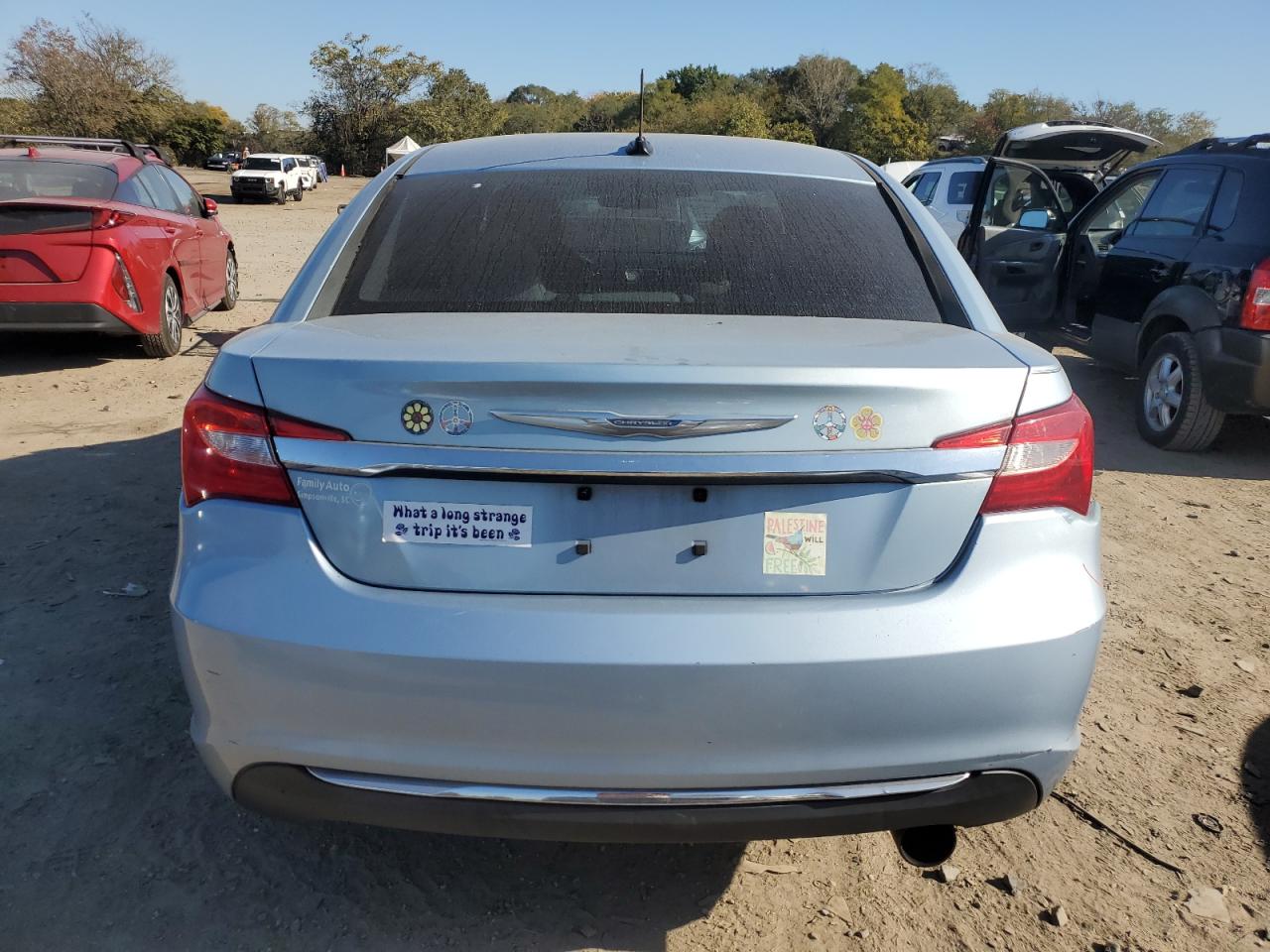 2012 Chrysler 200 VIN 1C3CCBBB8CN267736 Copart auction photo, front end damage thumbnail 6