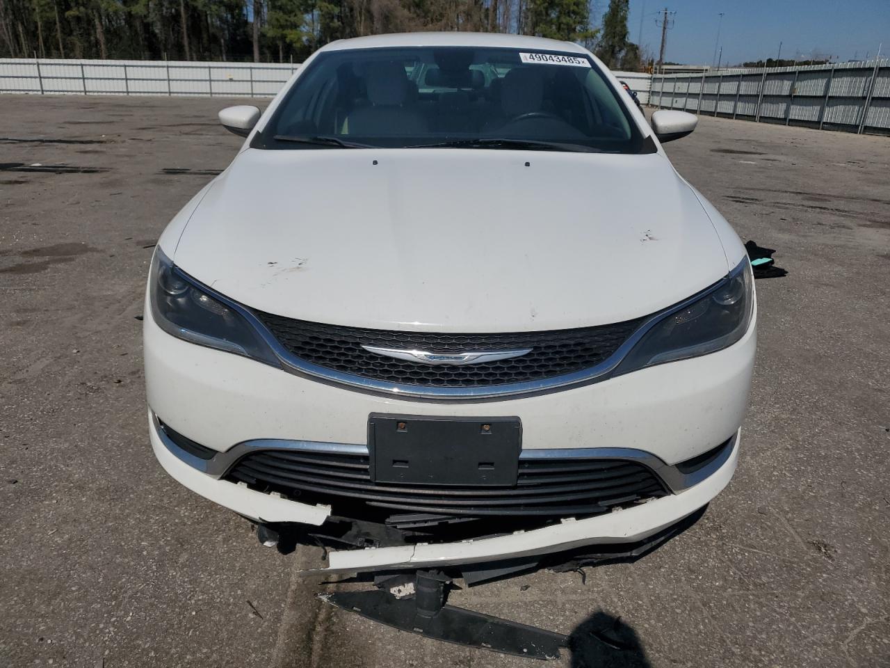 2015 Chrysler 200 VIN 1C3CCCAB8FN646151 Copart auction photo, front end / rear end damage thumbnail 5