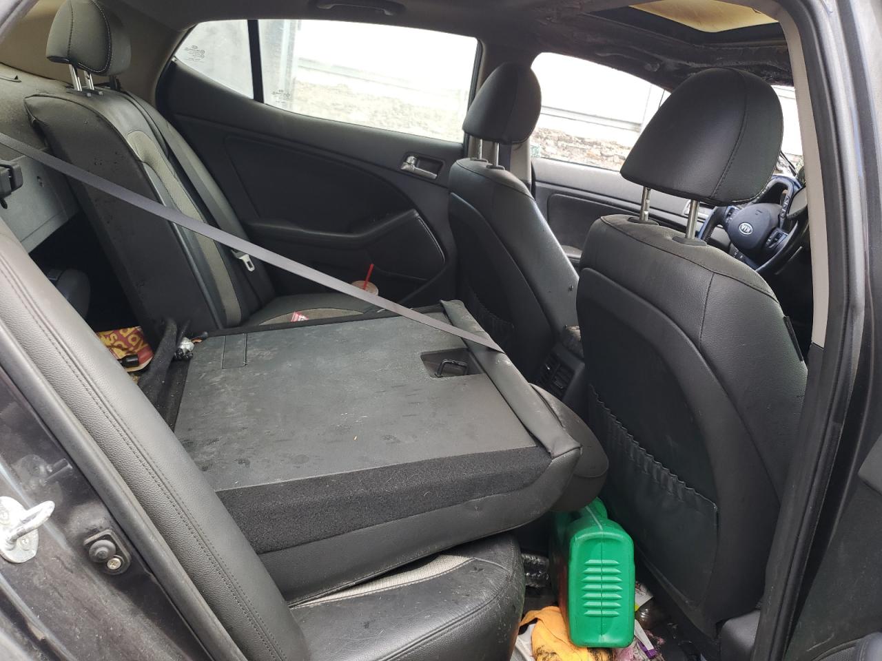 2011 KIA Optima VIN KNAGR4A65B5091297 Copart auction photo, burn damage thumbnail 10