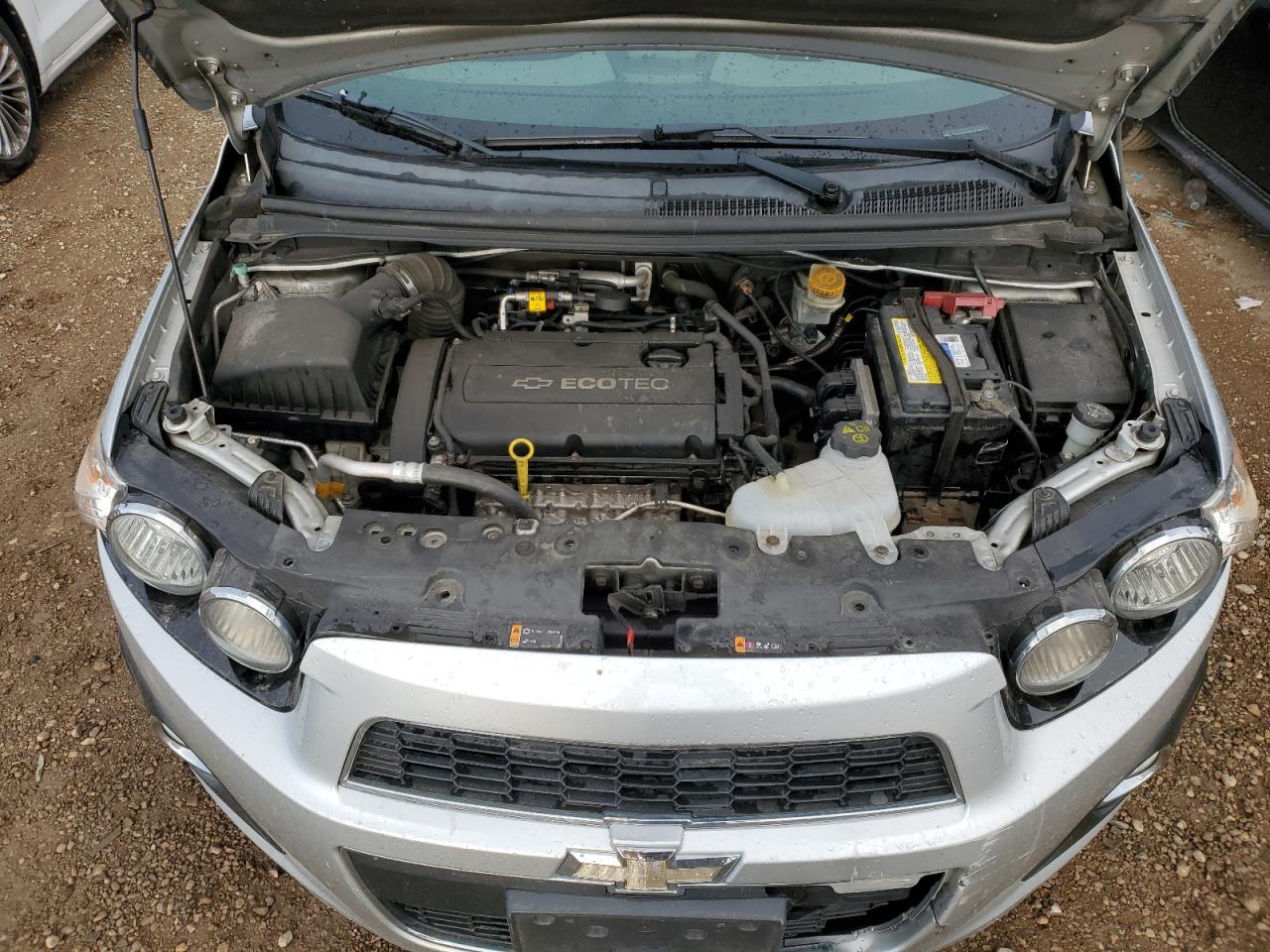 2012 Chevrolet Sonic VIN 1G1JC5SH6C4123299 Copart auction photo, front end damage thumbnail 11
