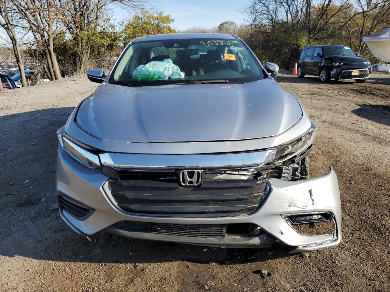 2022 Honda Insight VIN 19XZE4F97NE001358 Copart auction photo, undercarriage / front end damage thumbnail 5