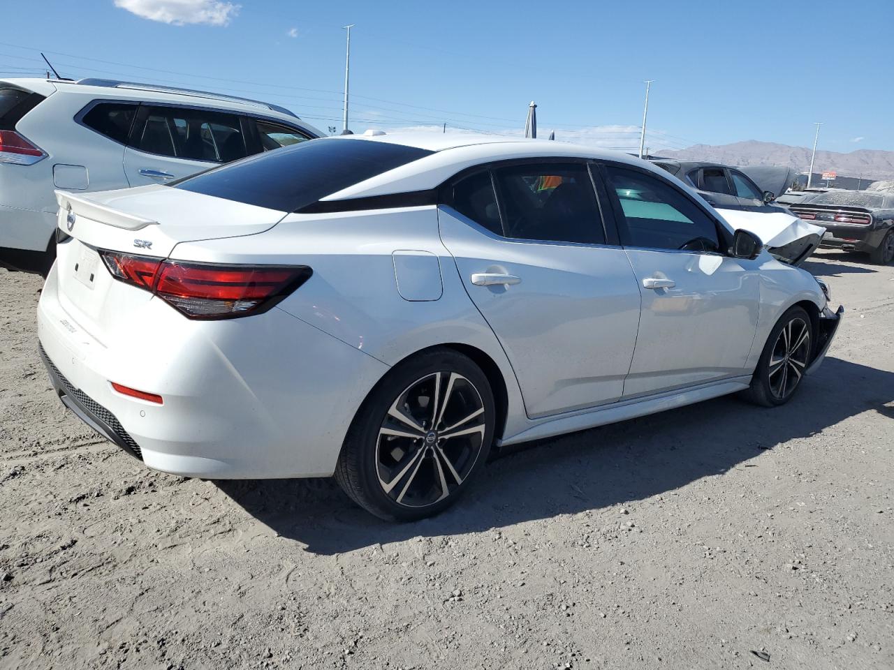 2021 Nissan Sentra VIN 3N1AB8DV8MY321690 Copart auction photo, front end damage thumbnail 3