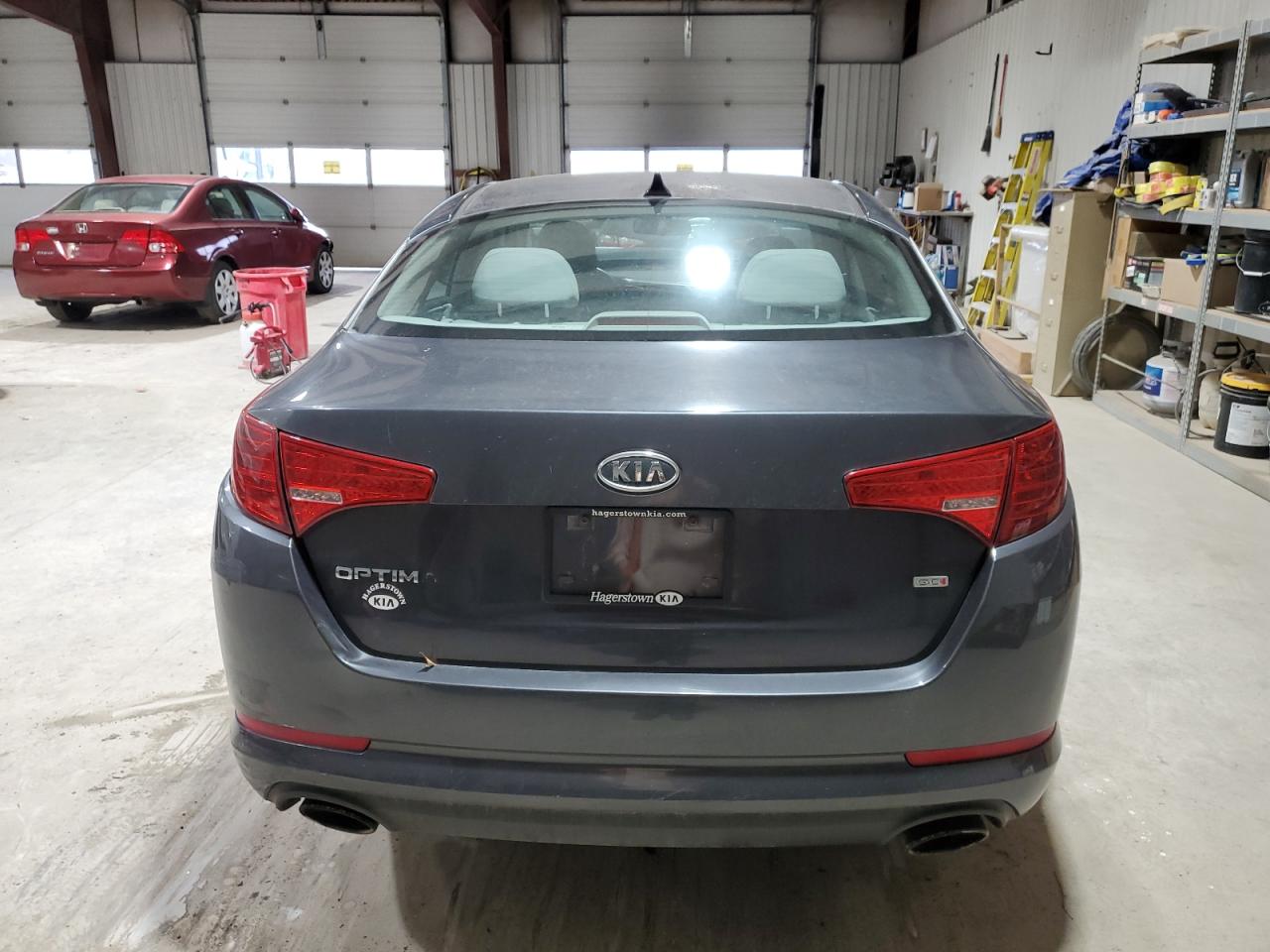 2011 KIA Optima VIN KNAGM4A71B5096827 Copart auction photo, front end damage thumbnail 6