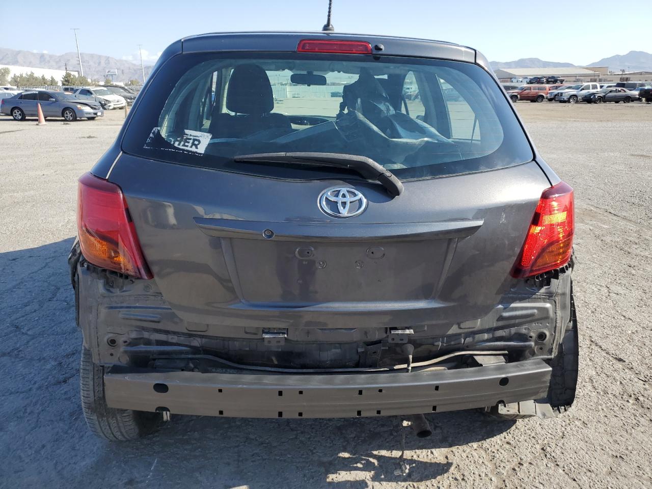 2016 Toyota Yaris VIN VNKKTUD3XGA067082 Copart auction photo, front end / side damage thumbnail 6