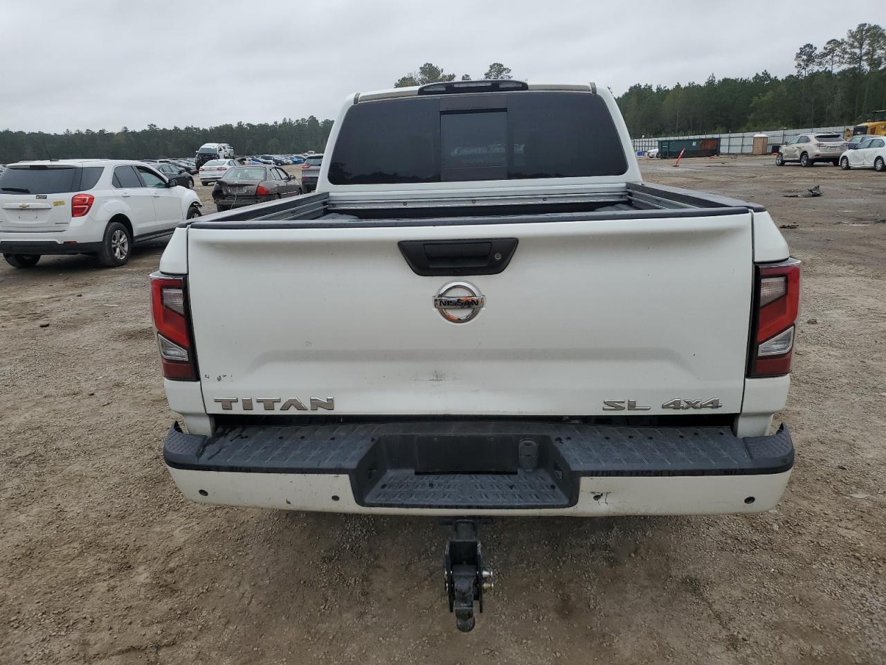 2020 Nissan Titan VIN 1N6AA1ED8LN505646 Copart auction photo, frame damage / rear end damage thumbnail 6