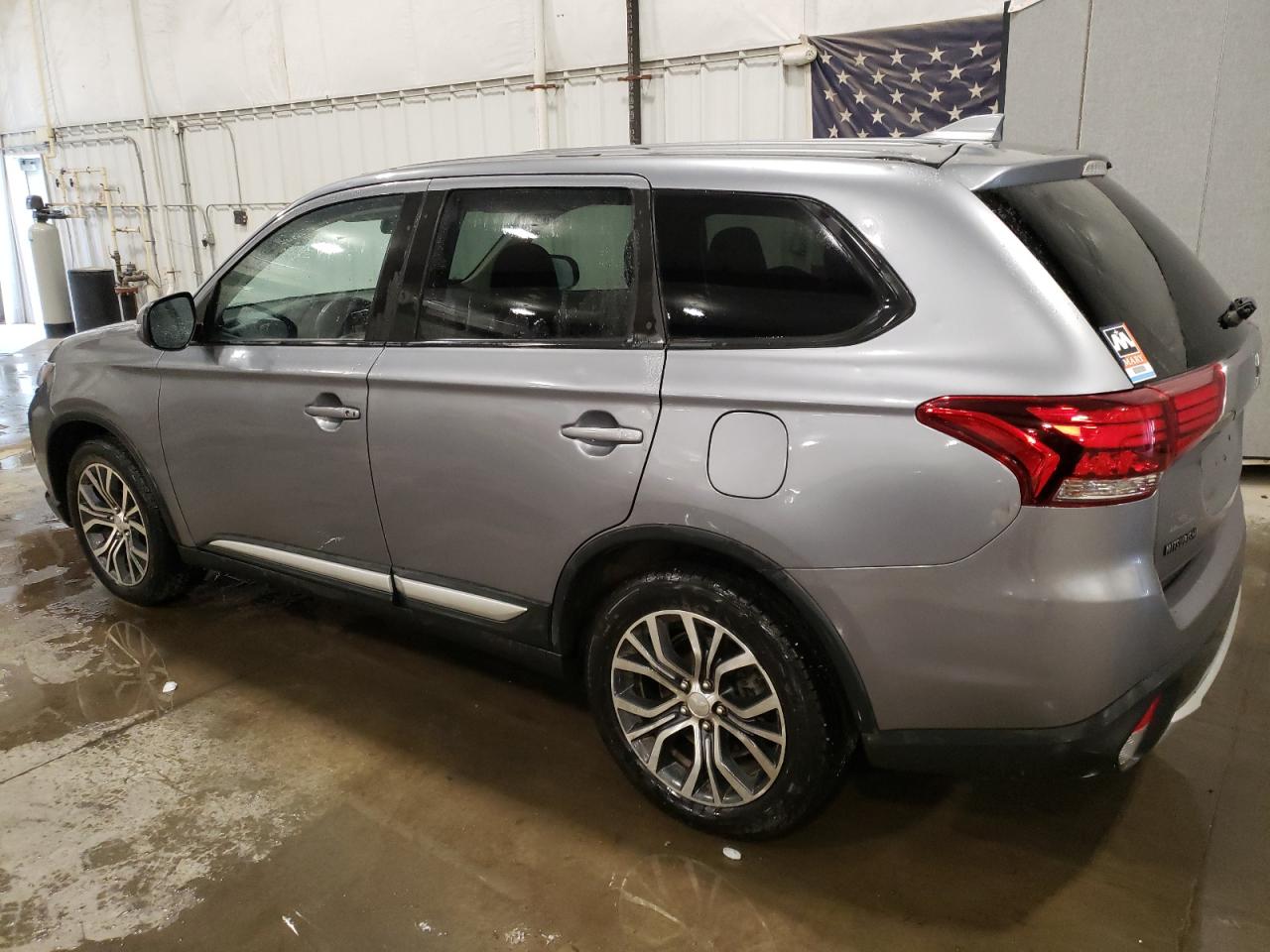 2018 Mitsubishi Outlander VIN JA4AZ3A35JZ038822 Copart auction photo, side / hail damage thumbnail 2