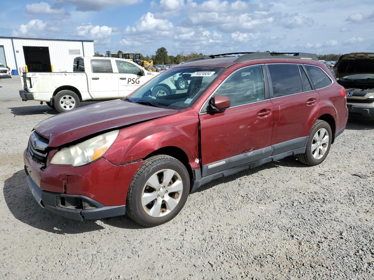 2011 Subaru Outback VIN 4S4BRBKC5B3409688