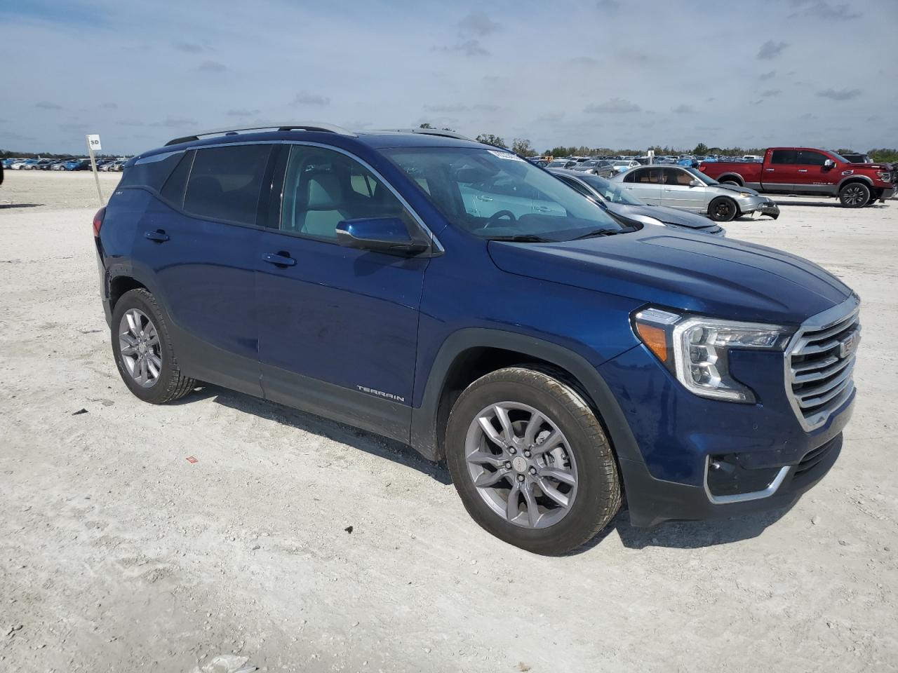 2022 GMC Terrain VIN 3GKALVEV2NL266874 Copart auction photo, rear end damage thumbnail 4