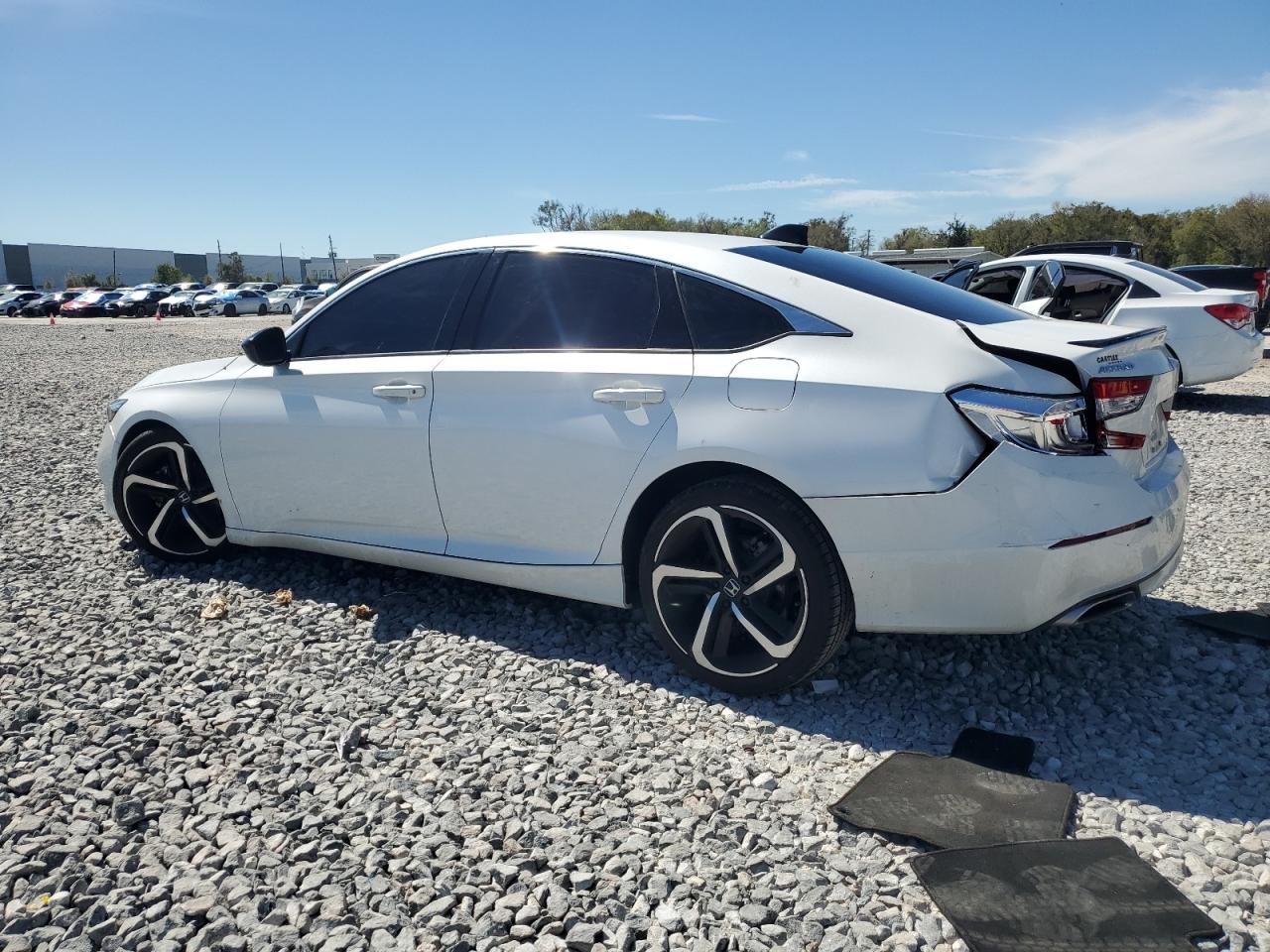 2022 Honda Accord VIN 1HGCV1F41NA044249 Copart auction photo, rear end / front end damage thumbnail 2