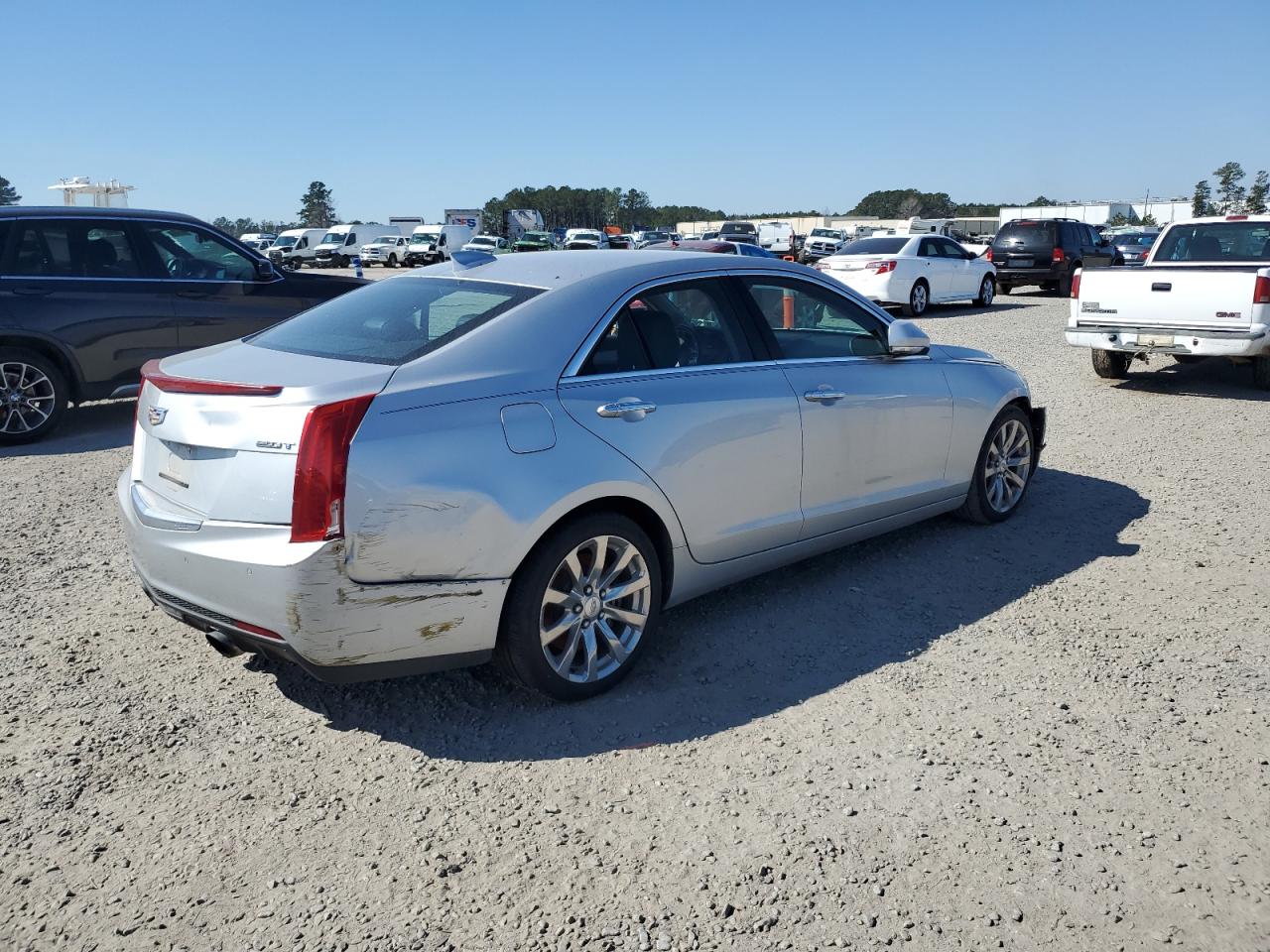 2017 Cadillac ATS VIN 1G6AB5RX5H0121469 Copart auction photo, front end / rear end damage thumbnail 3