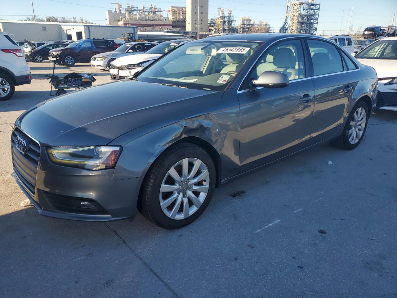 2013 Audi A4 VIN WAUAFAFL6DN034055