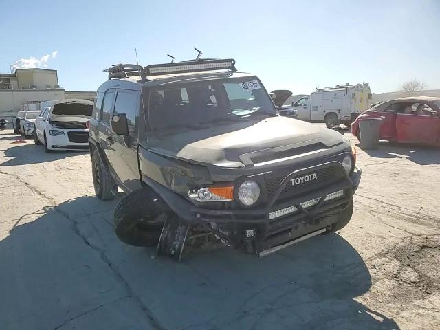 2011 Toyota FJ Cruiser VIN JTEBU4BF6BK110866 Copart auction photo, front end / undercarriage damage thumbnail 12