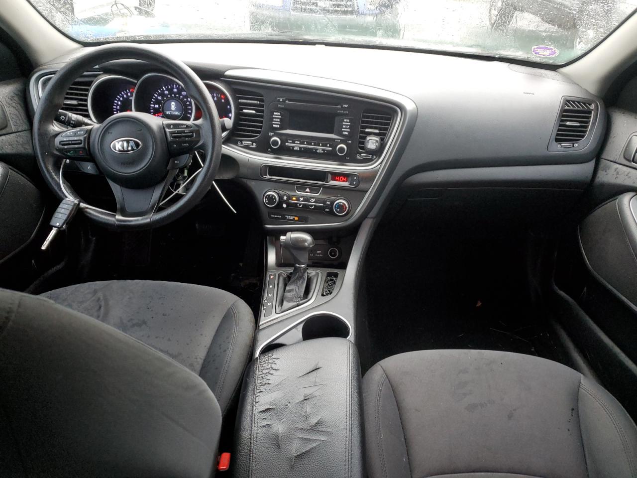 2015 KIA Optima VIN KNAGM4A72F5629340 Copart auction photo, vandalism / front end damage thumbnail 8
