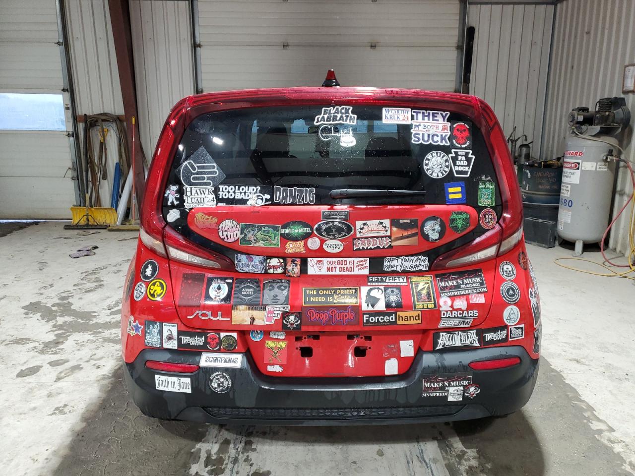 2021 KIA Soul VIN KNDJ23AU7M7753748 Copart auction photo, front end damage thumbnail 6
