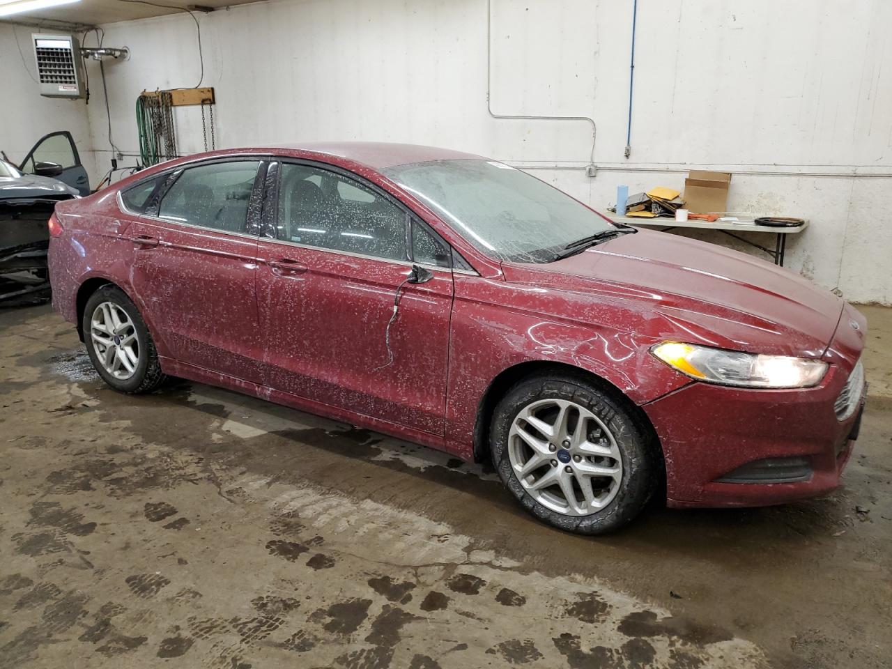 2013 Ford Fusion VIN 3FA6P0HR1DR370989 Copart auction photo, front end damage thumbnail 4