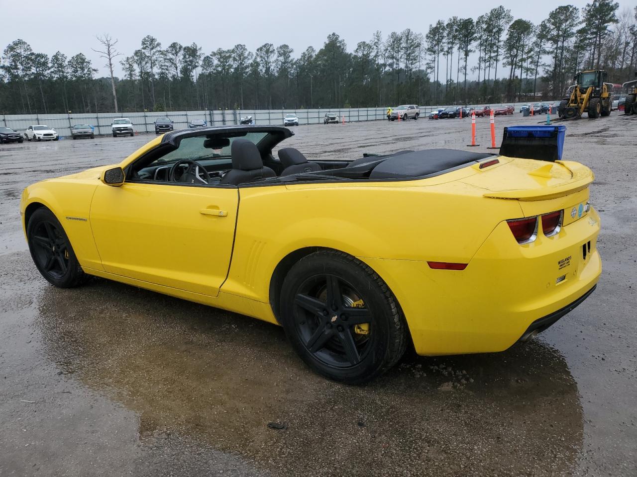 2012 Chevrolet Camaro VIN 2G1FB3D32C9206398 Copart auction photo, side damage thumbnail 2