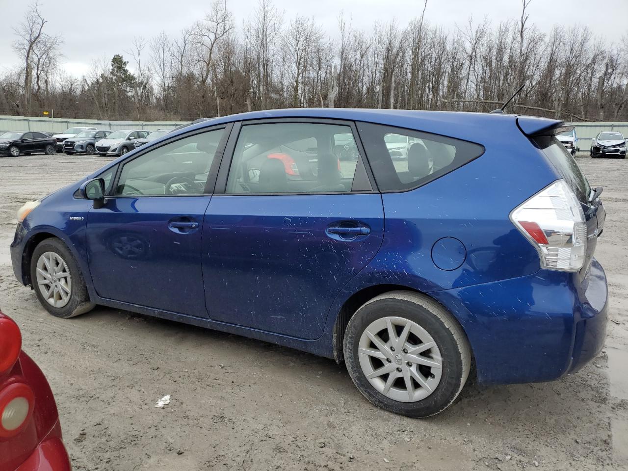2012 Toyota Prius VIN JTDZN3EU9C3073554 Copart auction photo, rear end / side damage thumbnail 2