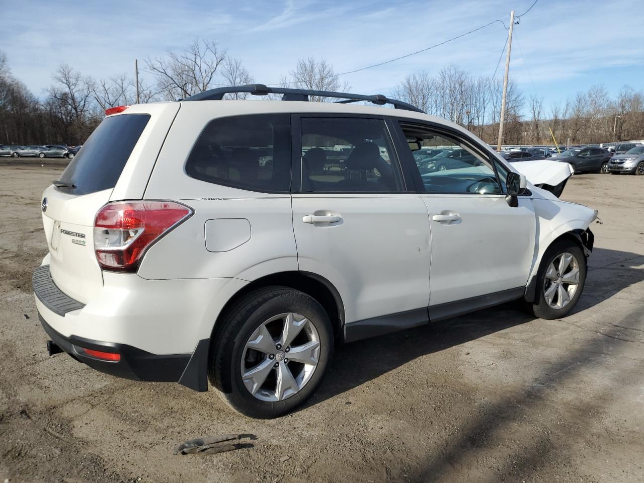 2014 Subaru Forester VIN JF2SJAEC0EH507103 Copart auction photo, front end / minor dent/scratches damage thumbnail 3