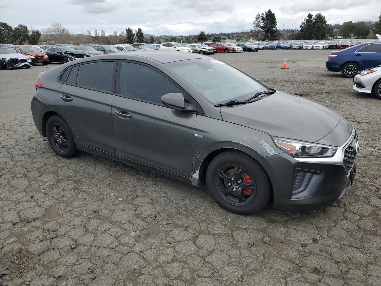 2020 Hyundai IONIQ VIN KMHC65LC2LU226385 Copart auction photo, front end damage thumbnail 4