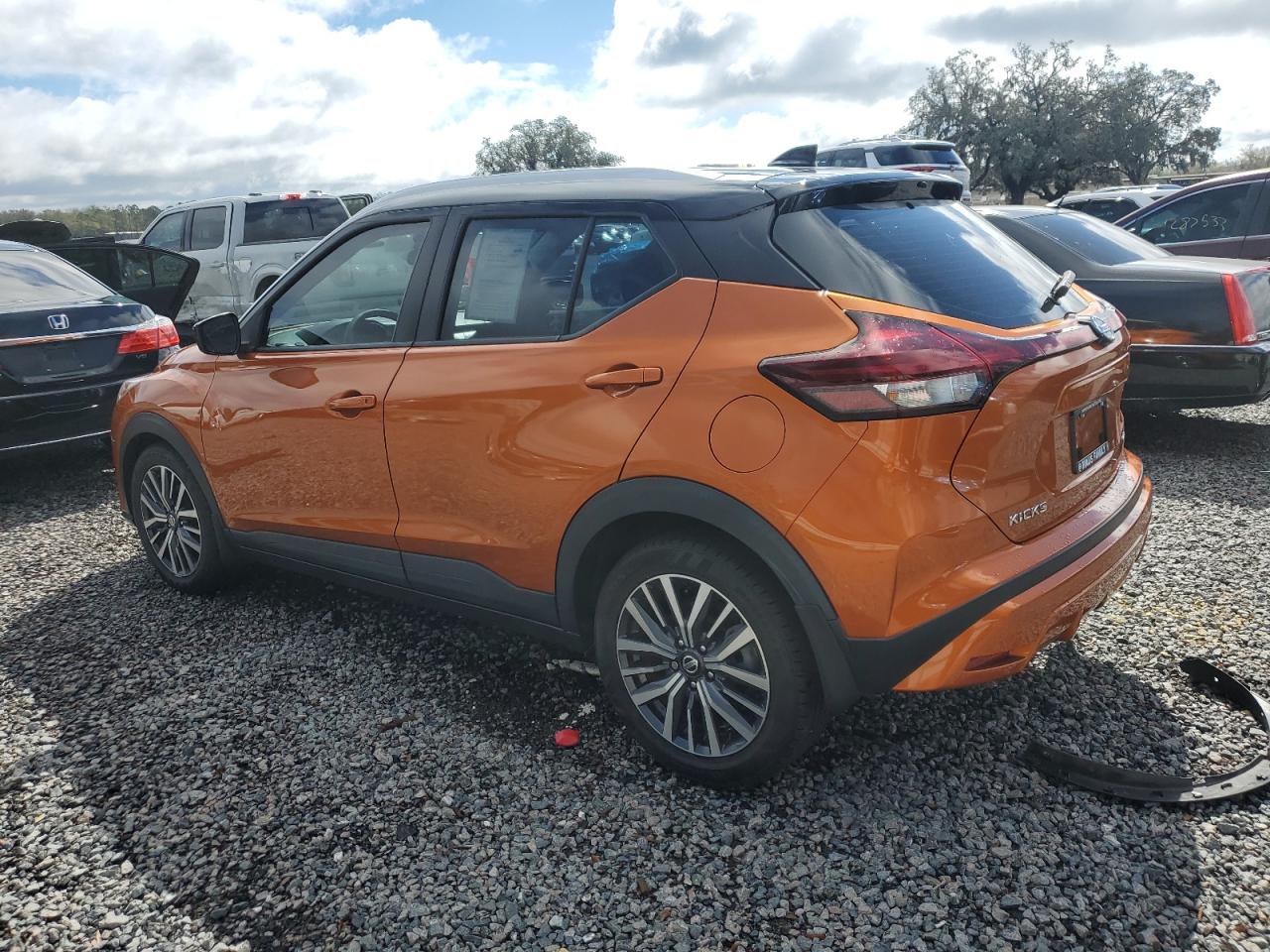2021 Nissan Kicks VIN 3N1CP5CV8ML465912 Copart auction photo, front end / side damage thumbnail 2