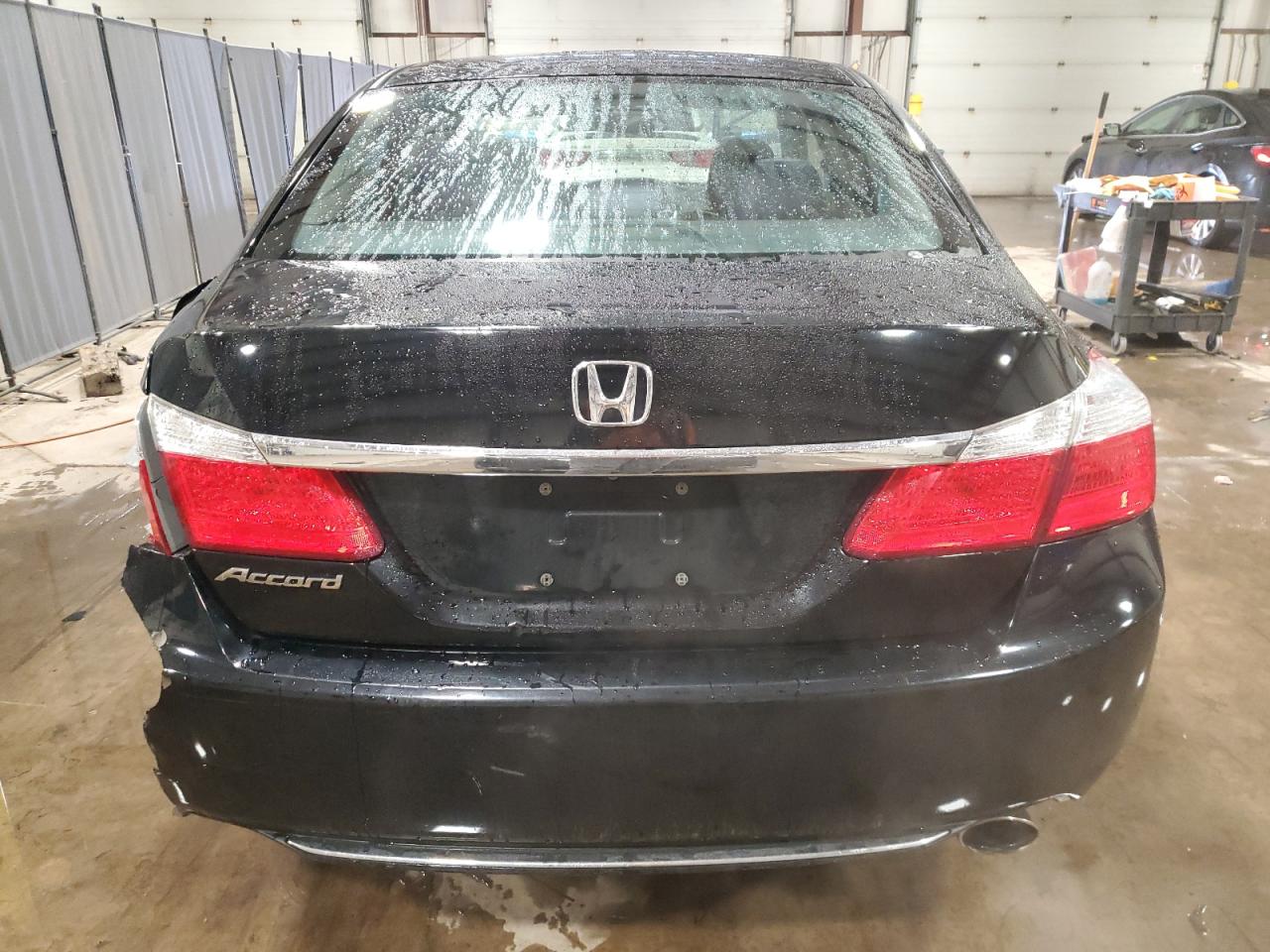 2014 Honda Accord VIN 1HGCR2F37EA126133 Copart auction photo, rear end / front end damage thumbnail 6