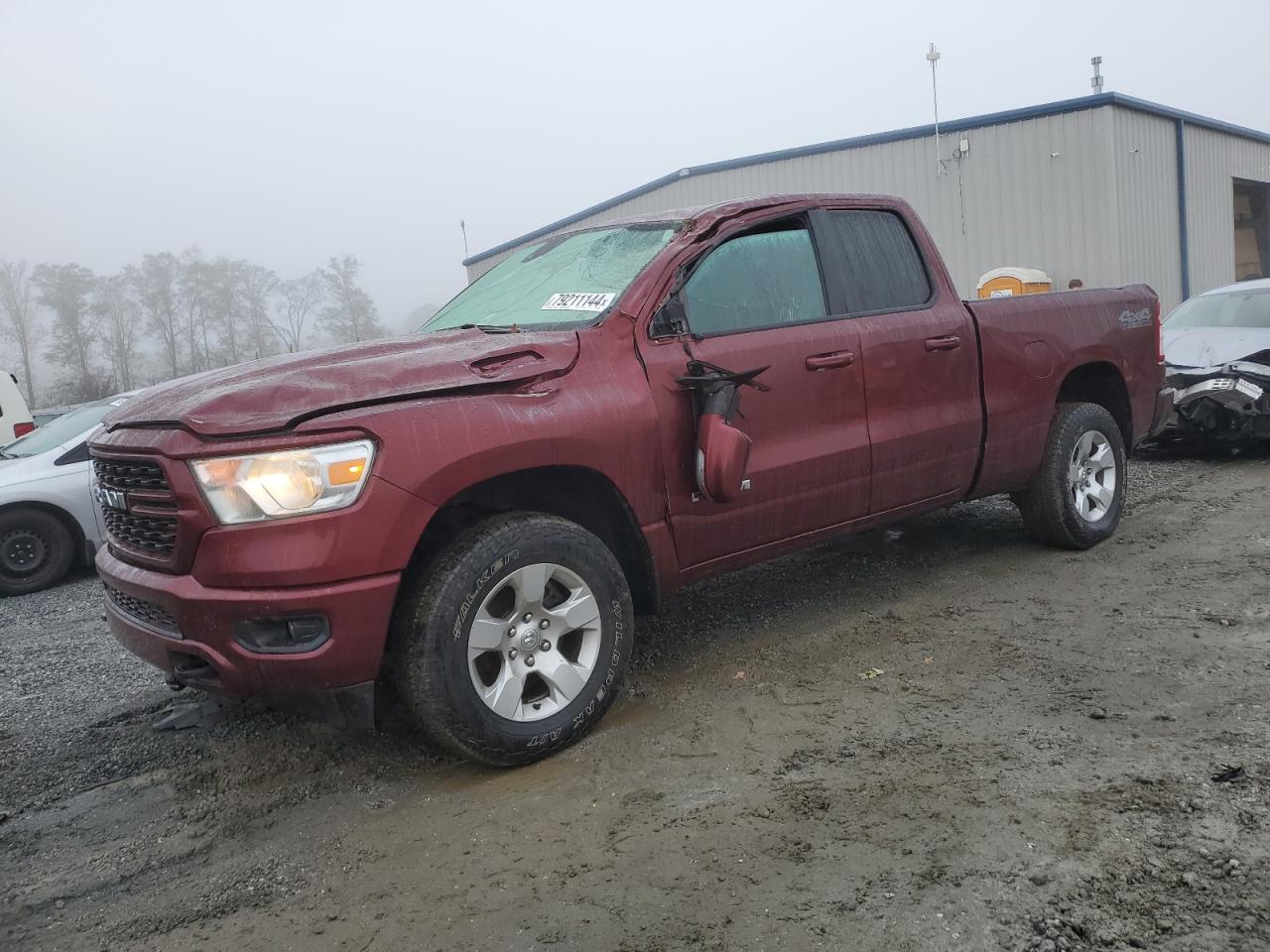 2022 RAM 1500 VIN 1C6SRFBT7NN432367